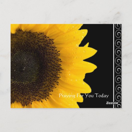 Prachtige Elegant Oranje Roos Christelijk Aanmoedi Briefkaart (Achterkant)