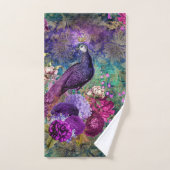 Prachtige Elegant Peacock Peacocks Bath-handdoekse Bad Handdoek (Handdoek)