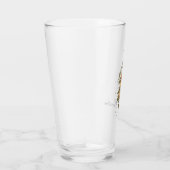Prachtige elegante bloem. glas (Rechts)