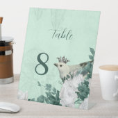 Prachtige elegante bloemen reclamebord met voetstuk (Insitu)