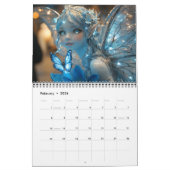 Prachtige elegante bosfeeën kalender (Feb 2026)