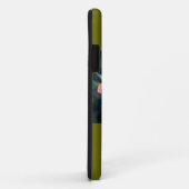 Prachtige, elegante gele roos bloem, met naam Case-Mate iPhone case (Achterkant/rechts)