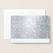 Prachtige elegantie folie kaarten (Met envelop)