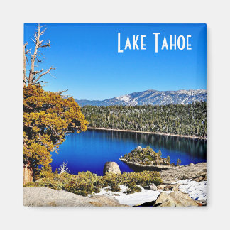 Prachtige Emerald Bay, Lake Tahoe-magneet Magneet