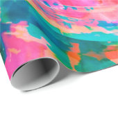 prachtige emotionele schilderachtige illustratie a cadeaupapier (Rol Hoek)