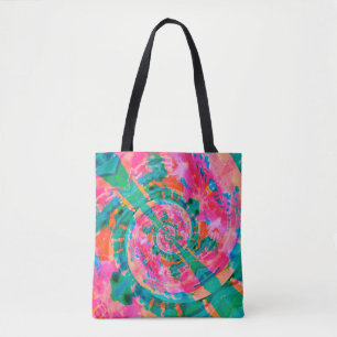 prachtige emotionele schilderachtige illustratie a tote bag