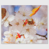 Prachtige en elegante Sakura Flowers Cadeaupapier (Vlak)