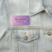 Prachtige en heerlijke Paarse Dandelion Naamplaatje (In situ)