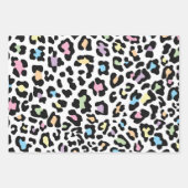Prachtige en kleurrijke luipaard afdrukken inpakpapier vel (Voorkant)