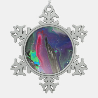 Prachtige en prachtige kerstboom ornamenten! tin sneeuwvlok ornament