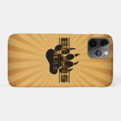 Prachtige en zeer coole beren heersen over berenpo Case-Mate iPhone case (Achterkant (horizontaal))