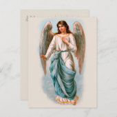 Prachtige  engel CC1090 Paasgroeten Briefkaart (Voorkant / Achterkant)