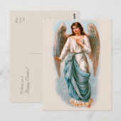 Prachtige  engel CC1090 Paasgroeten Briefkaart (Voorkant / Achterkant)