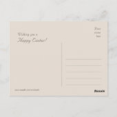 Prachtige  engel CC1090 Paasgroeten Briefkaart (Achterkant)