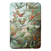 Prachtige Ernst Haeckel Hummingvogels Badmat (Voorkant Verticaal)