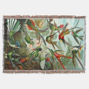 Prachtige Ernst Haeckel Kolibries Deken