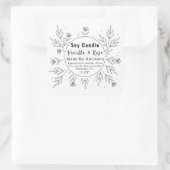 Prachtige etiketten van flessenMonogramproducten (Tas)