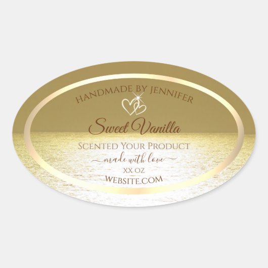 Prachtige etiketten voor productverpakking in de G (Voorkant)