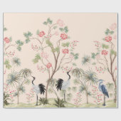 Prachtige exotische geelbekleding. Handtekening Cadeaupapier (Vlak)