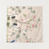 Prachtige exotische geelbekleding. Handtekening Wandkleed (Voorkant (horizontaal))