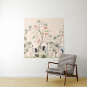 Prachtige exotische geelbekleding. Handtekening Wandkleed (In situ)