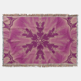 Prachtige exotische Paarse lades Deken