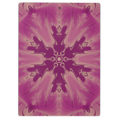 Prachtige exotische Paarse lades Klembord (Achterkant)