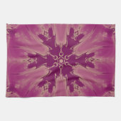 Prachtige exotische Paarse lades Theedoek (Horizontaal)