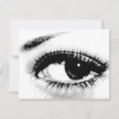 Prachtige Eye Custom Invitae Kaart (Voorkant)