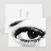 Prachtige Eye Custom Invitae Kaart (Voorkant / Achterkant)