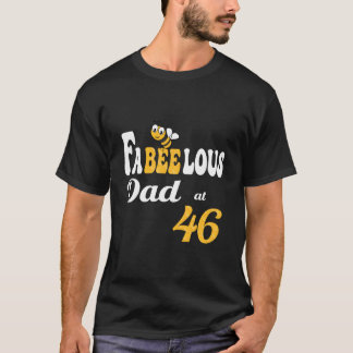 Prachtige Fabeelous Papa Bij Honingraat Vader 46e  T-shirt