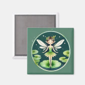 Prachtige Fairy Magnet (Voorkant / Achterkant)
