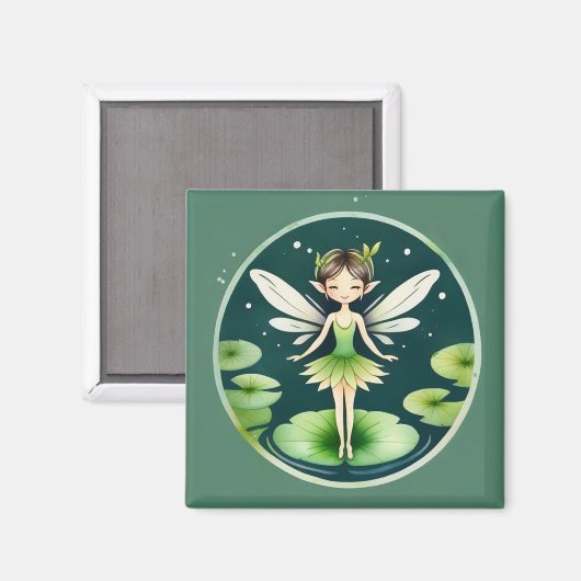 Prachtige Fairy Magnet (Voorkant / Achterkant)