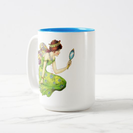 Prachtige Fairy Princess Mok (Voorkant links)