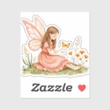 Prachtige Fairy sticker