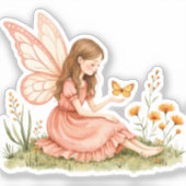 Prachtige Fairy sticker (Voorkant)