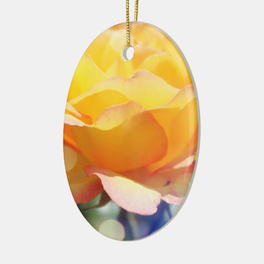 Prachtige fancy Prettige feestdagen Keramisch Ornament (Links)