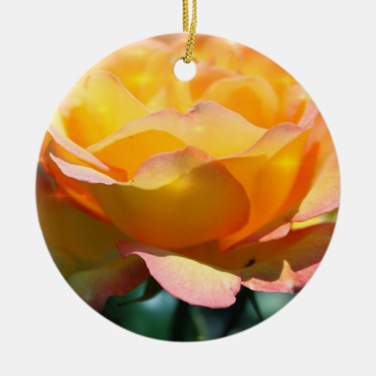 Prachtige fancy Prettige feestdagen Keramisch Ornament (Voorkant)