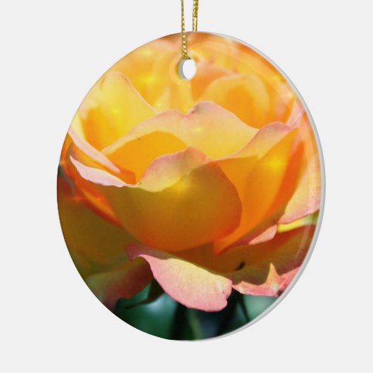 Prachtige fancy Prettige feestdagen Keramisch Ornament (Links)