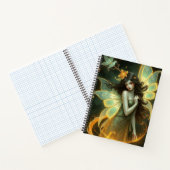 Prachtige Fantasy Fairy Art Notitieboek (Binnen)