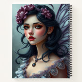 Prachtige Fantasy Fairy Art Notitieboek (Achterkant)