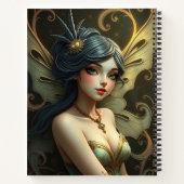 Prachtige Fantasy Fairy Art Notitieboek (Achterkant)