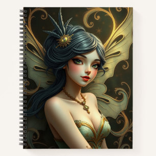 Prachtige Fantasy Fairy Art Notitieboek