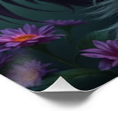 Prachtige Feathered Fairy Art Perfect Poster (Hoek)