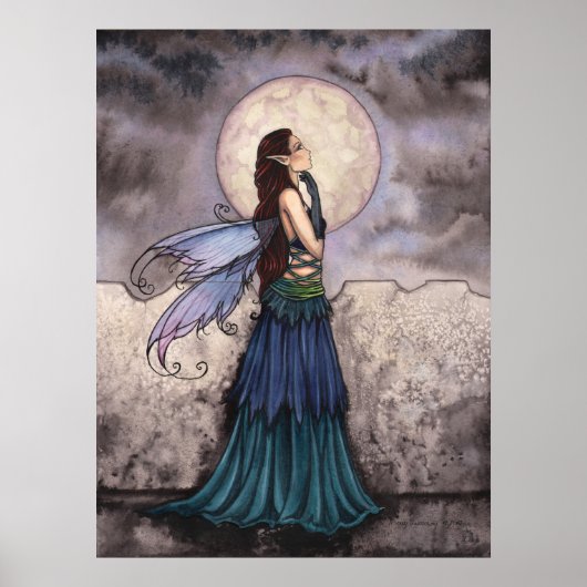 Prachtige fee-posterprint poster (Voorkant)