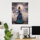 Prachtige fee-posterprint poster (Thuiskantoor)