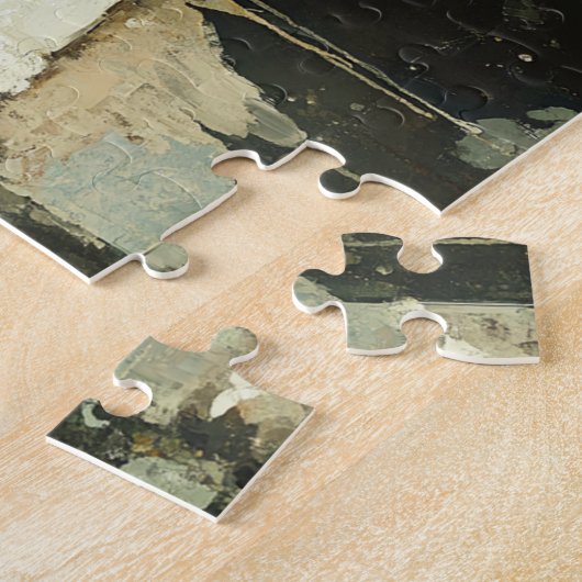 Prachtige fee slaapt in een bad legpuzzel (Zijkant)