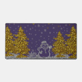 Prachtige feestdag in het paars bureaumat (Voorkant)