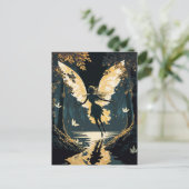 Prachtige feiën briefkaart (Staand voorkant)