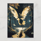 Prachtige  feiën briefkaart (Voorkant)